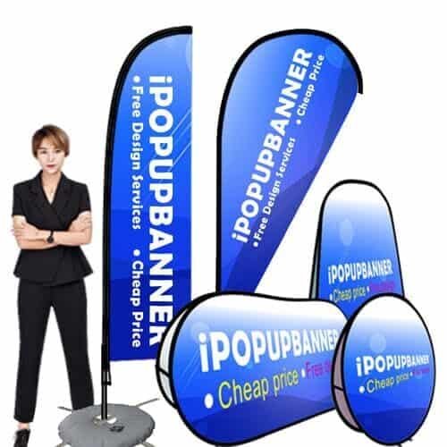 folding pop up banners