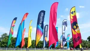 Seasonal Feather Flags Banners