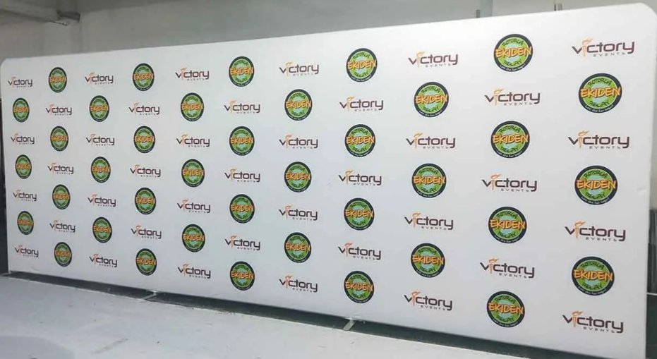 Fabric Step and Repeat Backdrop