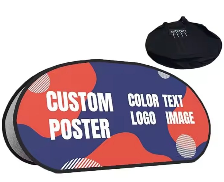 Horizontal Pop Out Banners