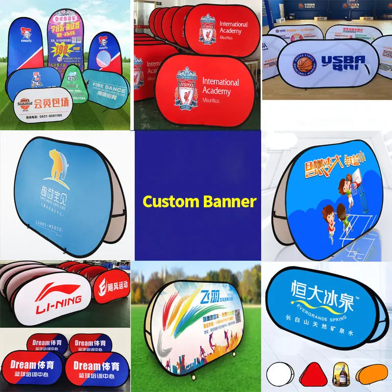 Horizontal Pop Out Banners