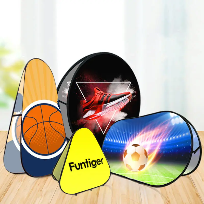Horizontal Pop Out Banners