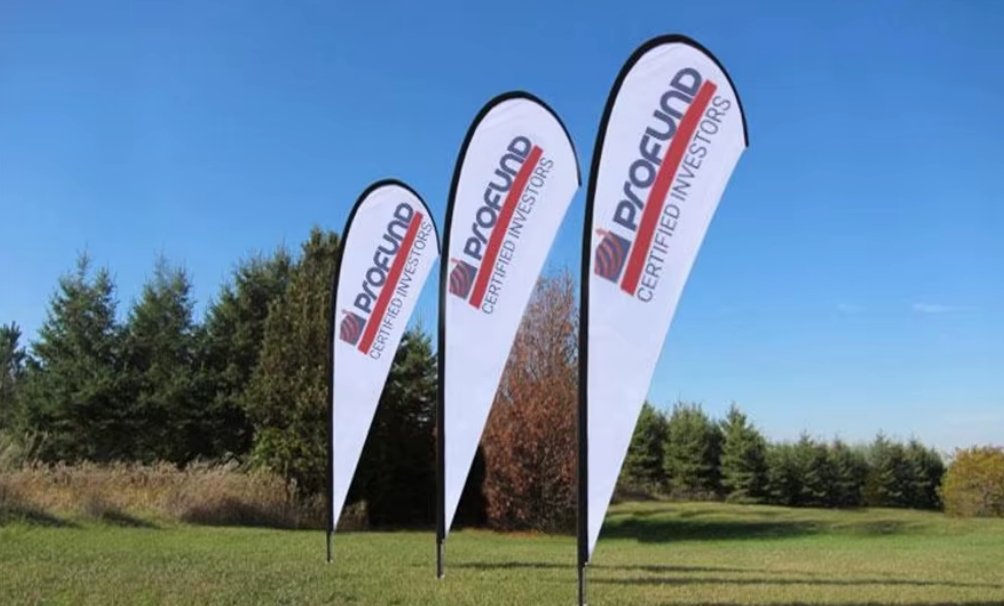 teardrop flag pole for different flag