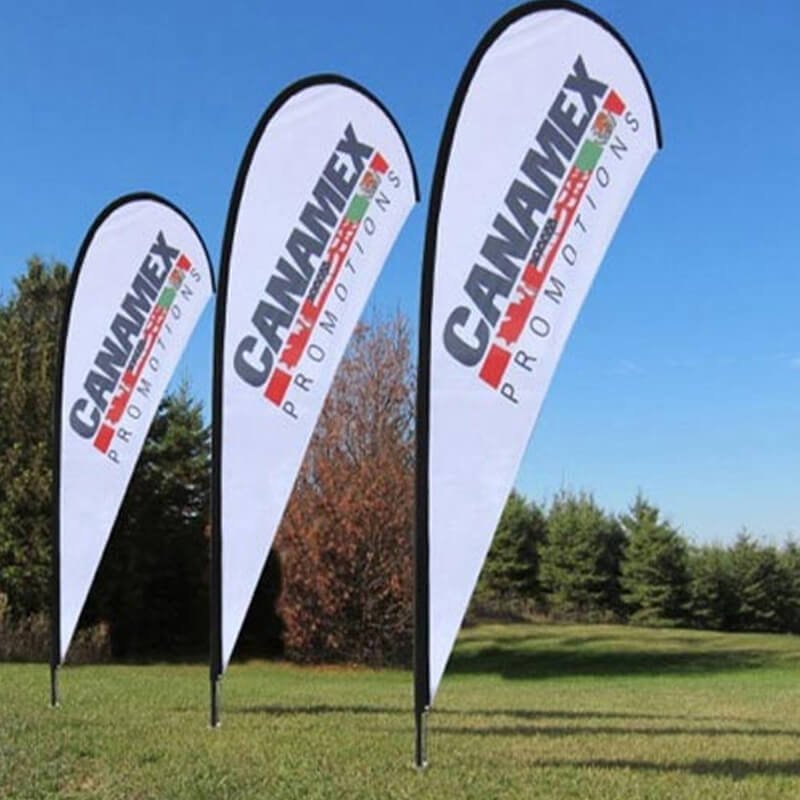 Cheap teardrop flags