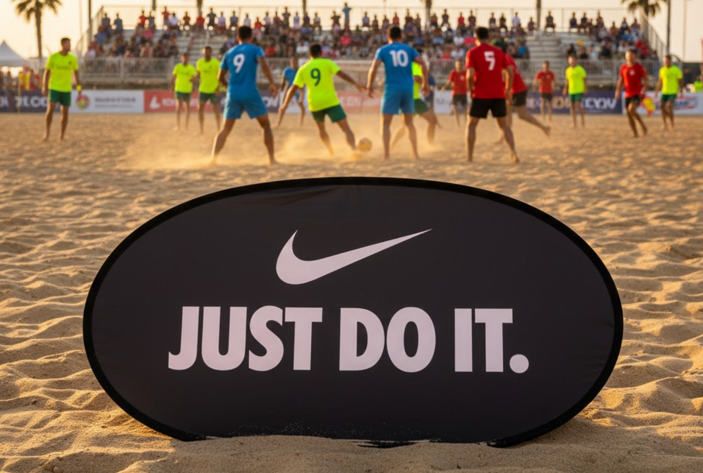 Pop Out Beach Banner