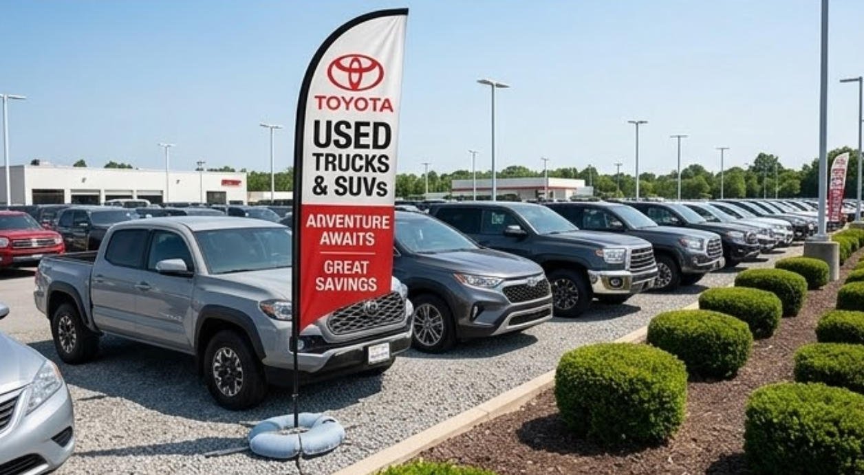 Best Roadside Signage for Used Car Lots in High-Wind Areas