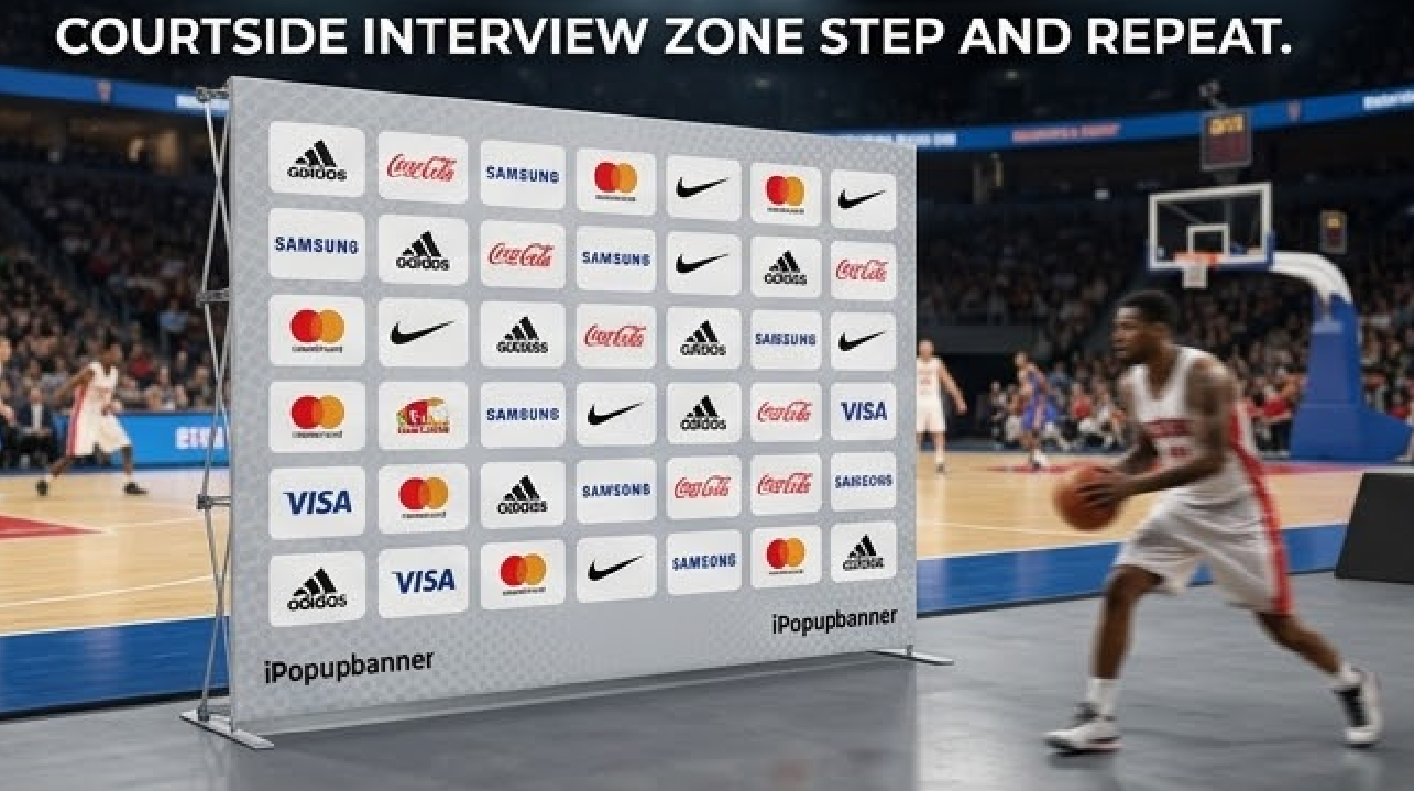 How to Brand Your Basketball Tournament with Step and Repeat Stands